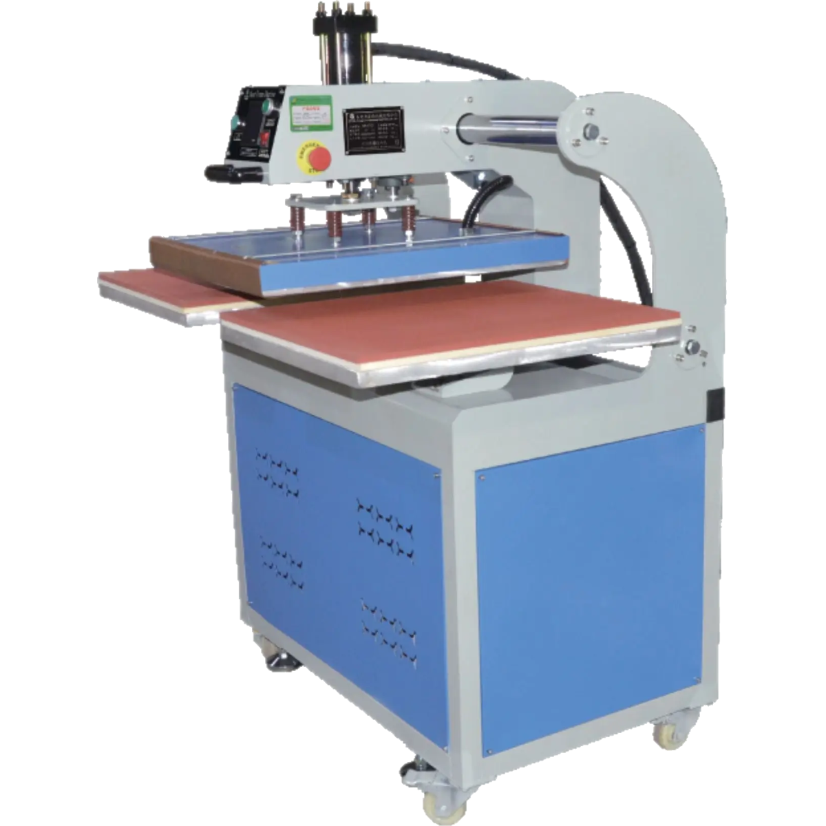 Dual-Station Hydraulic Heat Press – 40x60cm for High-Volume Printing Audley