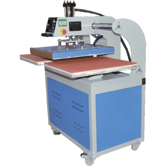 Dual-Station Hydraulic Heat Press – 40x60cm for High-Volume Printing Audley