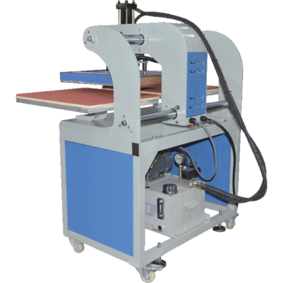 Dual-Station Hydraulic Heat Press – 40x60cm for High-Volume Printing Audley