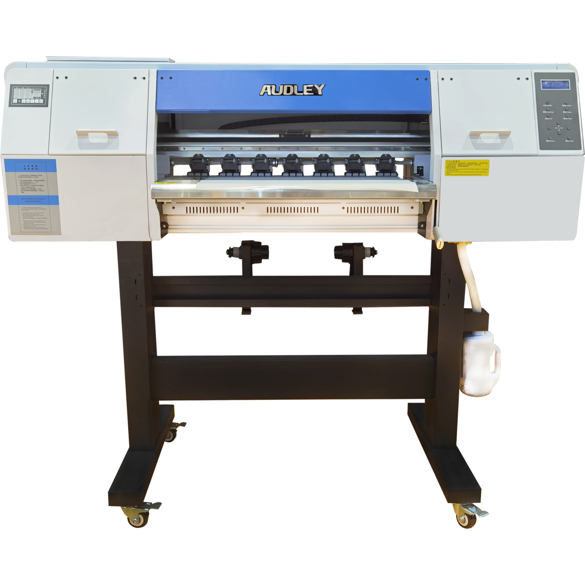 Audley 2 Printheads (i3200-A1) 60cm Premium DTF Printer with Audley DF-800(A) Powder Shaker Audley