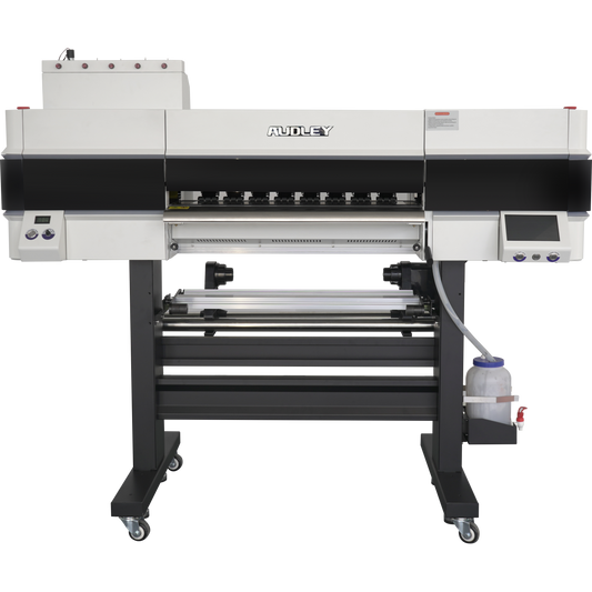 Audley 2 Printheads 8072-3 WiFi DTF Printer – 24" Wide with DF800A Pro Shaker Audley