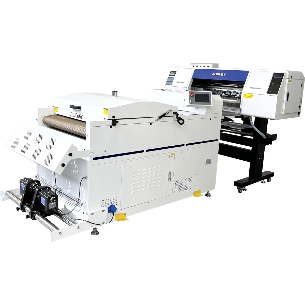 Audley 2 Printheads (i3200-A1) 60cm Premium DTF Printer with Audley DF-800(A) Powder Shaker Audley