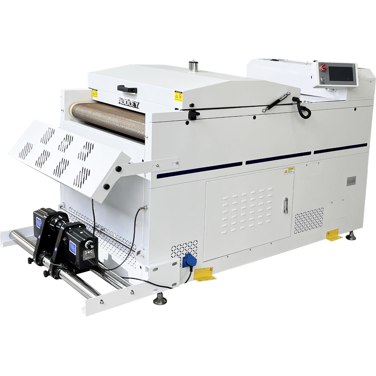 Audley 2 Printheads (i3200-A1) 60cm Premium DTF Printer with Audley DF-800(A) Powder Shaker Audley