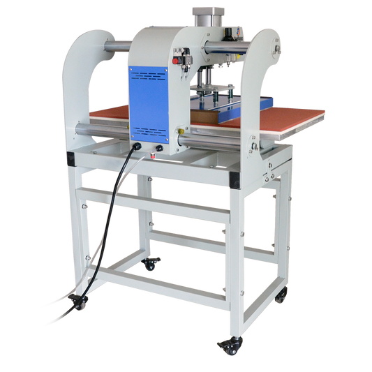 Audley Dual-Station Intelligent Pneumatic Heat Press (40×60 cm / 16"×24") – Auto-Lift, Precision Control, Industrial-Grade for DTF & Sublimation DTFONESTOP