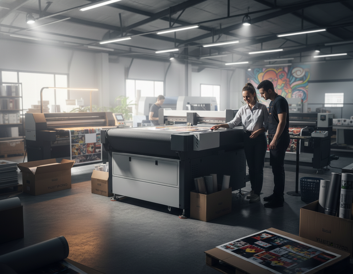 Audley 7090U-B Cutter – Precision UV DTF Cutting at Scale DTFONESTOP