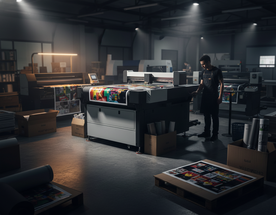 Audley 7090U-B Cutter – Precision UV DTF Cutting at Scale DTFONESTOP