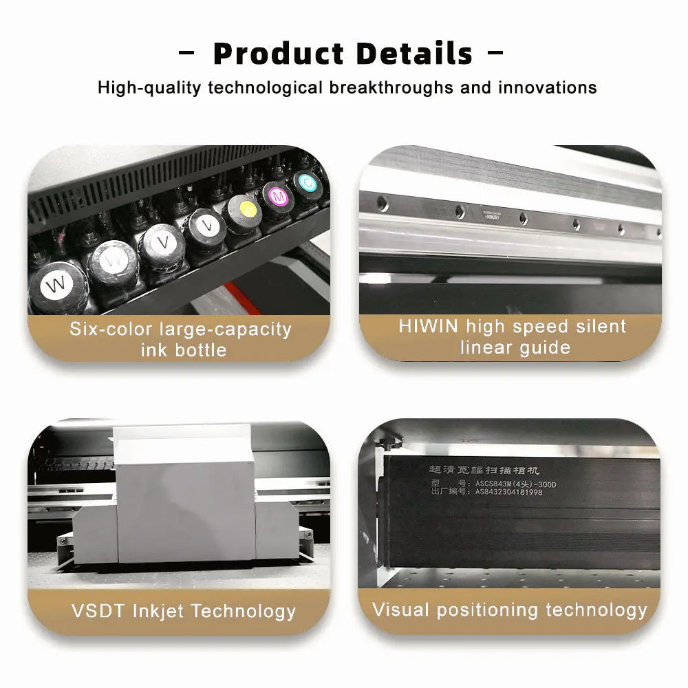 Audley 9060 Vision Positioning UV Printer – 3 Head Epson I3200-U1 - DTFONESTOP