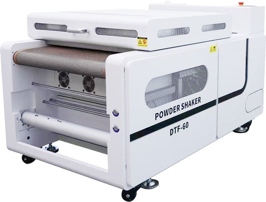 Audley 2 Printheads (S7070-3) 60cm Premium DTF Printer with Audley ADL07K12 Powder Shaker - DTFONESTOP