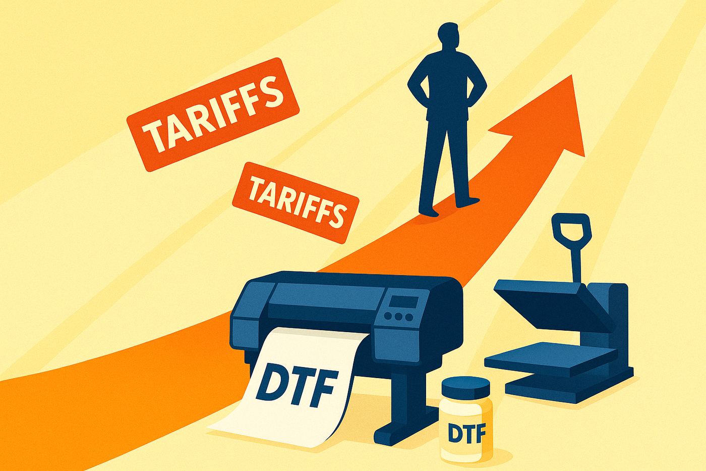 How Tariffs Are Creating New Opportunities for the U.S. DTF Market — And Why Local Suppliers Like Us Matter More Than Ever