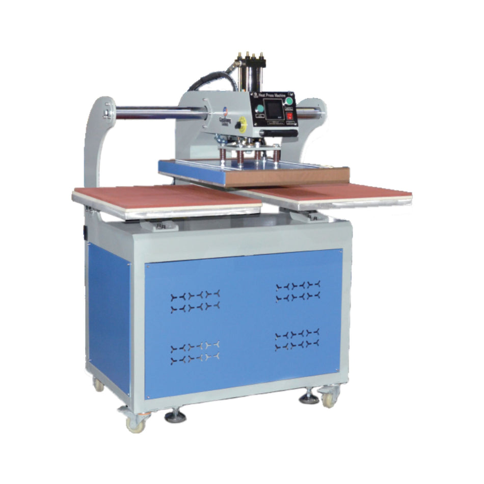 Dual-Station Hydraulic Heat Press – 40x60cm for High-Volume Printing - DTFONESTOP