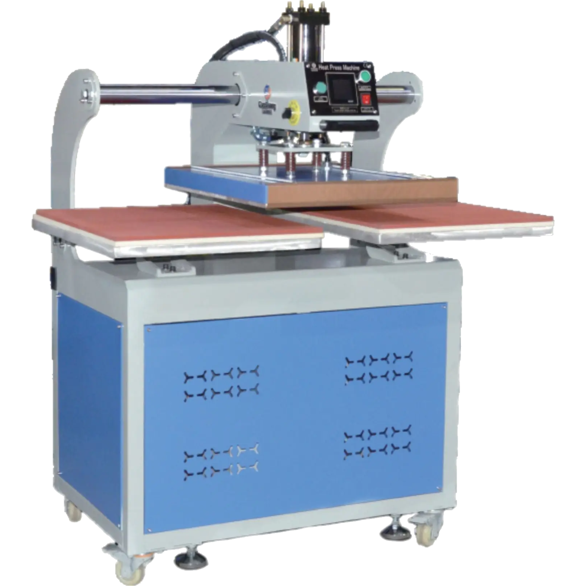Dual-Station Hydraulic Heat Press – 40x60cm for High-Volume Printing Audley