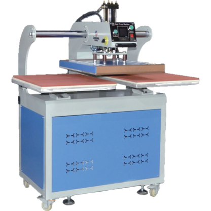 Dual-Station Hydraulic Heat Press – 40x60cm for High-Volume Printing Audley
