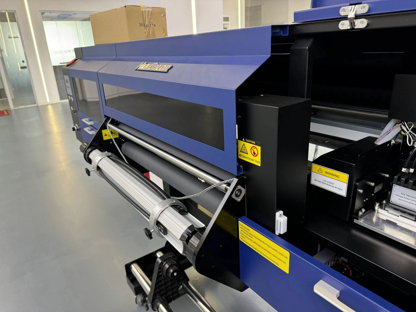 InMoto 8073-3 UV DTF Printer – 600mm Wide with 3 Epson (i3200-U1) Printheads for High-Precision UV Ink Printing - DTFONESTOP