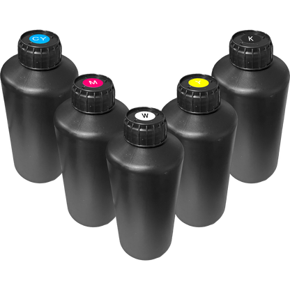 Audley 1L Neutral UV DTF Ink - Vibrant, Durable Prints with Clog-Free Technology DTFONESTOP