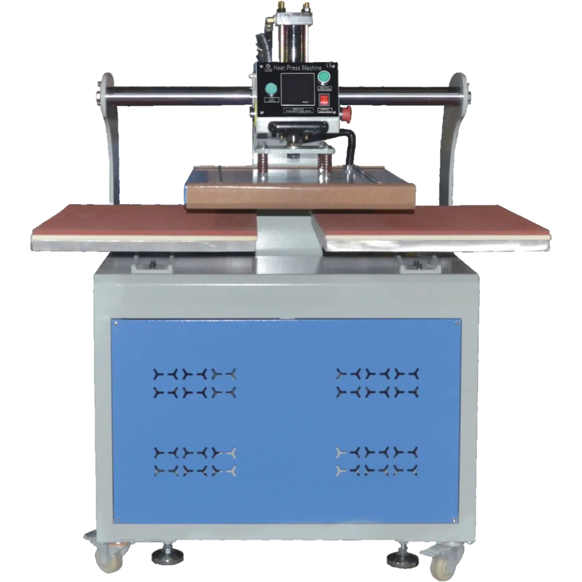 Dual-Station Hydraulic Heat Press – 40x60cm for High-Volume Printing Audley