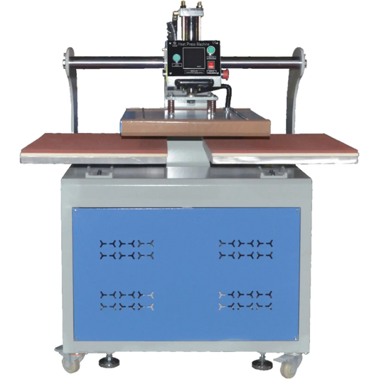 Dual-Station Hydraulic Heat Press – 40x60cm for High-Volume Printing Audley