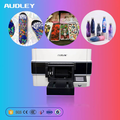 Audley A3 UV Flatbed Printer with single I3200-HD Printhead - DTFONESTOP