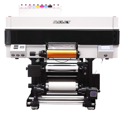 Audley UV DTF Printer, 12” Crystal Label Transfer Machine with 4 Epson XP600 Print Heads - DTFONESTOP