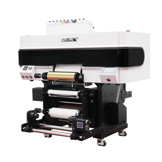 Audley UV DTF Printer, 12” Crystal Label Transfer Machine with 4 Epson XP600 Print Heads - DTFONESTOP