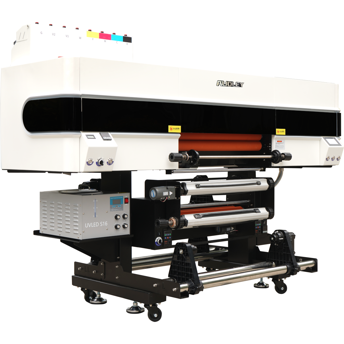 AUDLEY 8074-3 UV DTF Printer – 4 Head Epson i3200-U1 with Built-In Laminator (60cm Width) DTFONESTOP