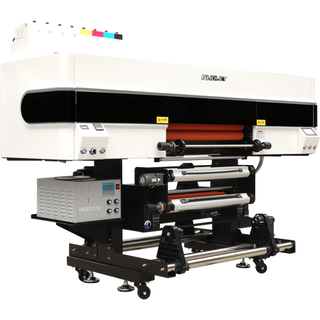 AUDLEY 8074-3 UV DTF Printer – 4 Head Epson i3200-U1 with Built-In Laminator (60cm Width) DTFONESTOP