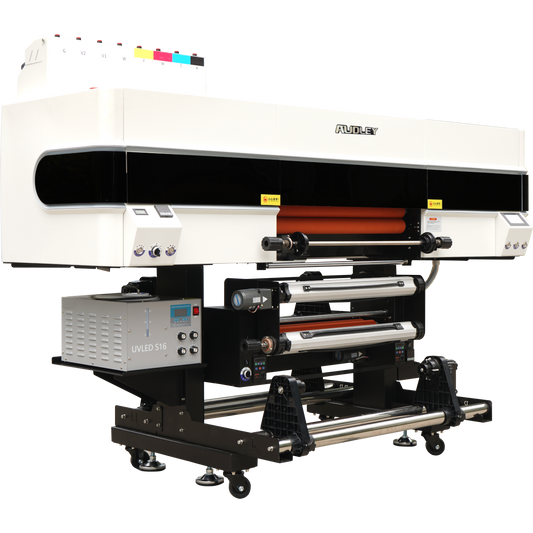 AUDLEY 8074-3 UV DTF Printer – 4 Head Epson i3200-U1 with Built-In Laminator (60cm Width) DTFONESTOP