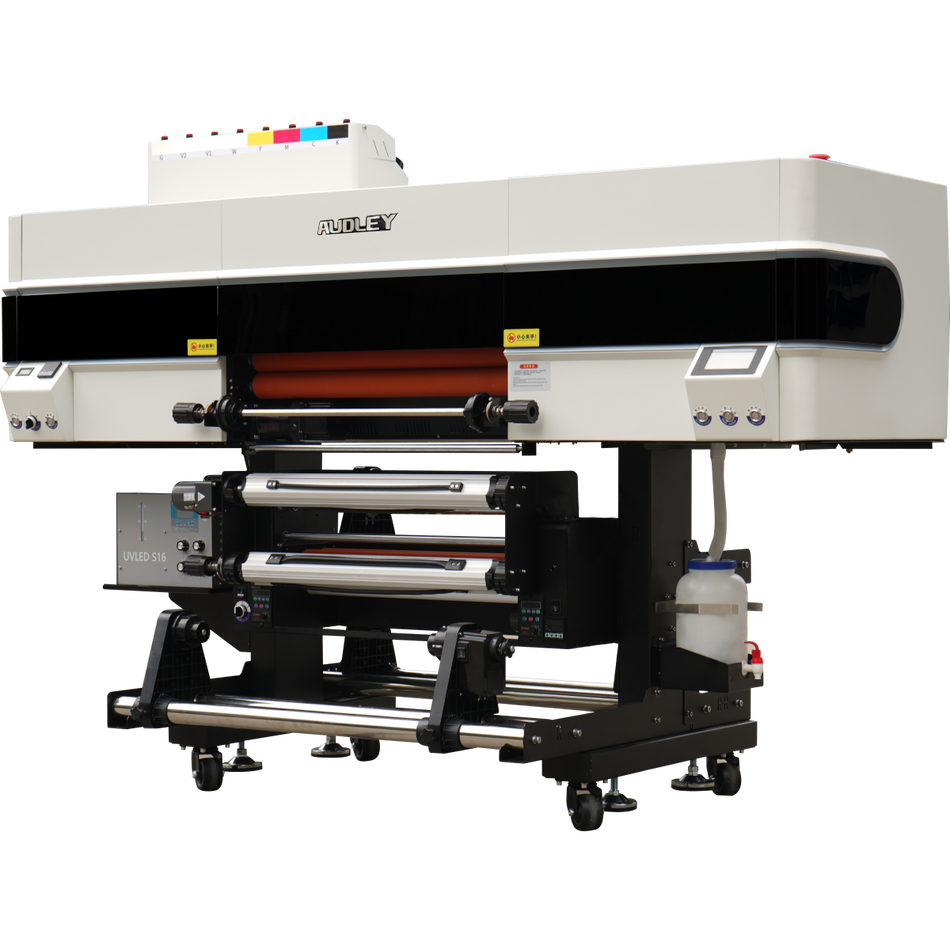 AUDLEY 8074-3 UV DTF Printer – 4 Head Epson i3200-U1 with Built-In Laminator (60cm Width) DTFONESTOP
