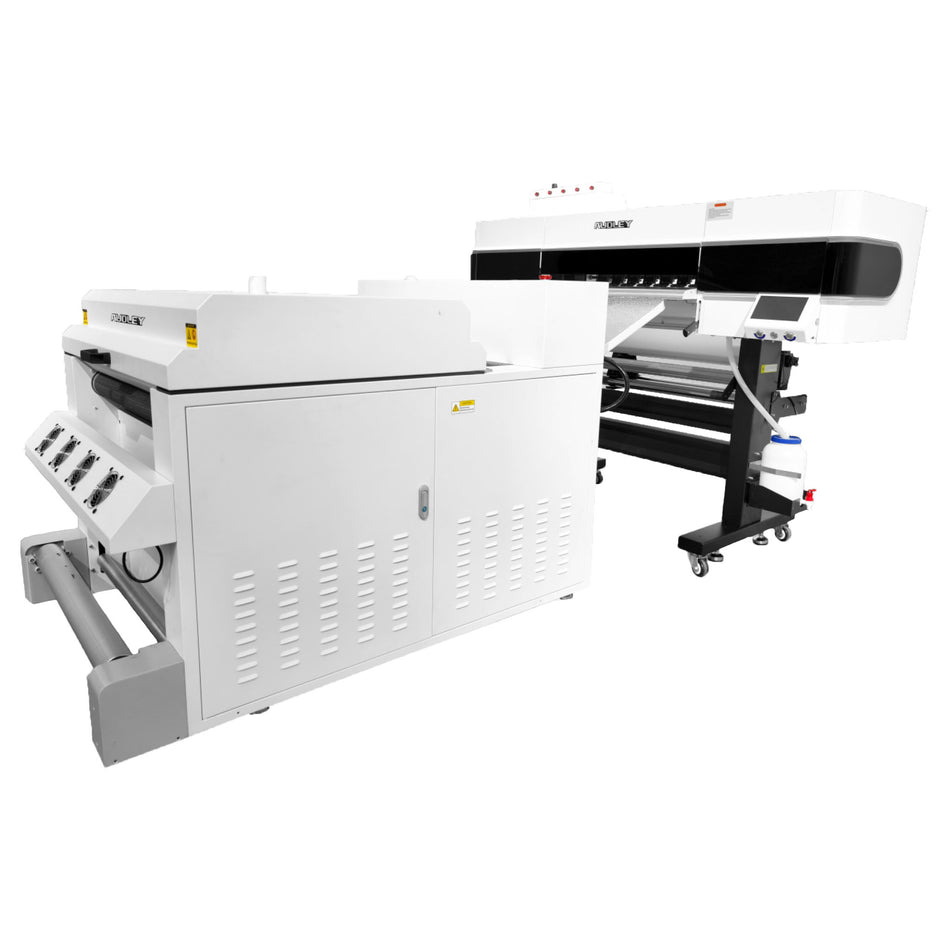 Audley 8072-3 WiFi DTF Printer – Dual Epson i3200-A1 Heads, 24" Wide with DF800A Pro Shaker