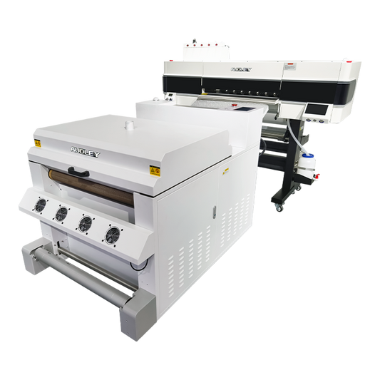 Audley 2 Printheads 8072-3 WiFi DTF Printer – 24" Wide with DF800A Pro Shaker Audley