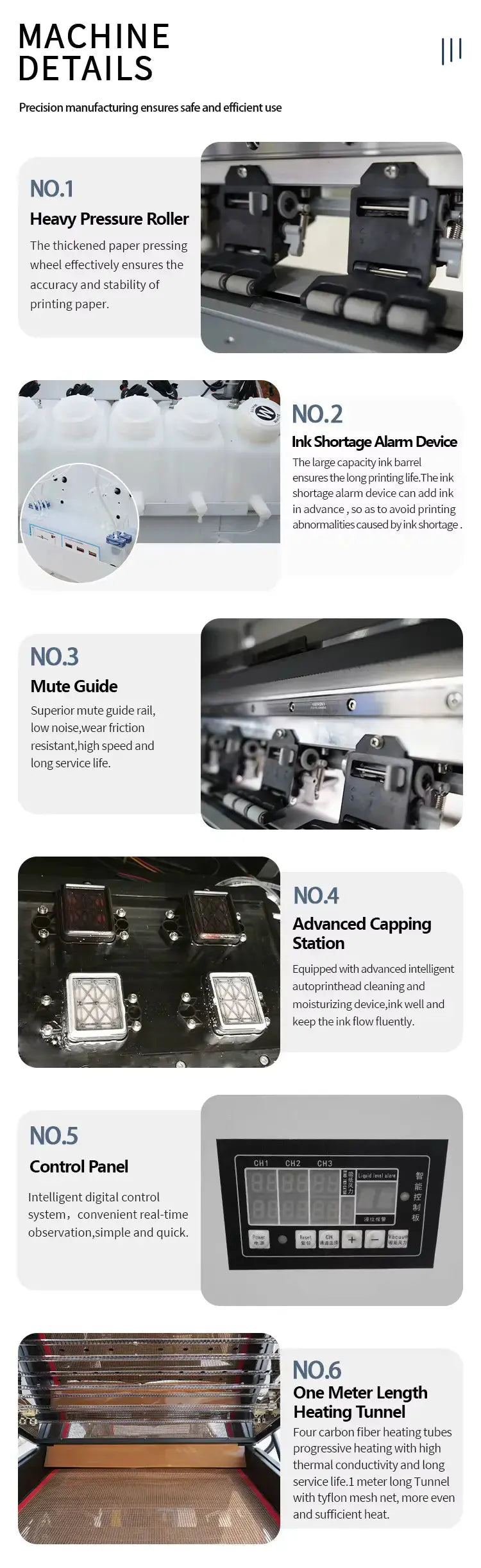 Audley 6 Printheads (i3200-A1) 24in (60cm) Premium DTF Printer - DTFONESTOP