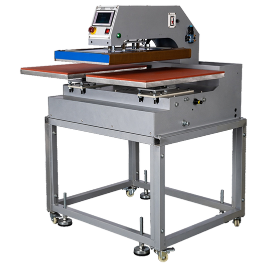 Audley Dual-Station Intelligent Pneumatic Heat Press (40×60 cm / 16"×24") – Auto-Lift, Precision Control, Industrial-Grade for DTF & Sublimation