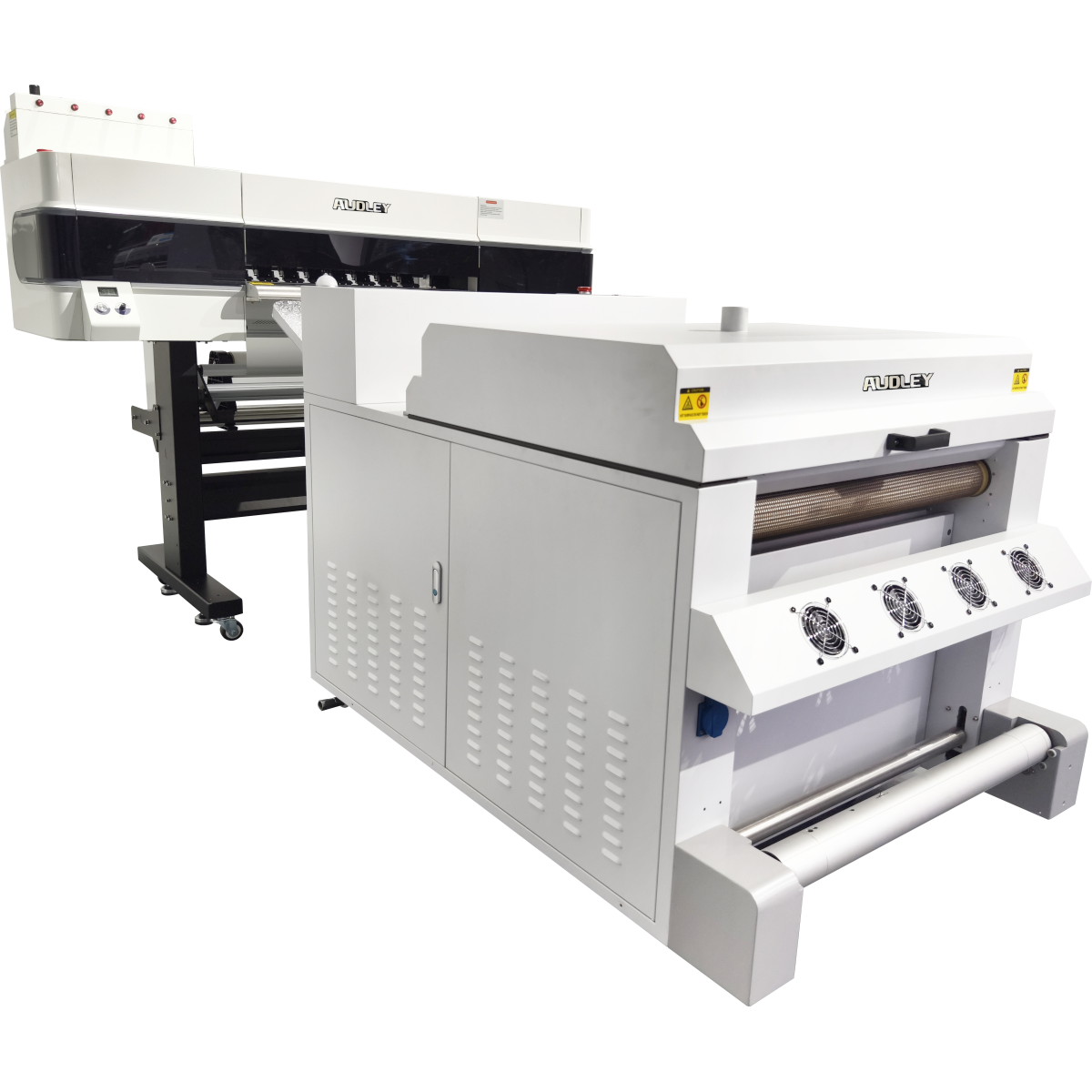 Audley 2 Printheads 8072-3 WiFi DTF Printer – 24" Wide with DF800A Pro Shaker Audley