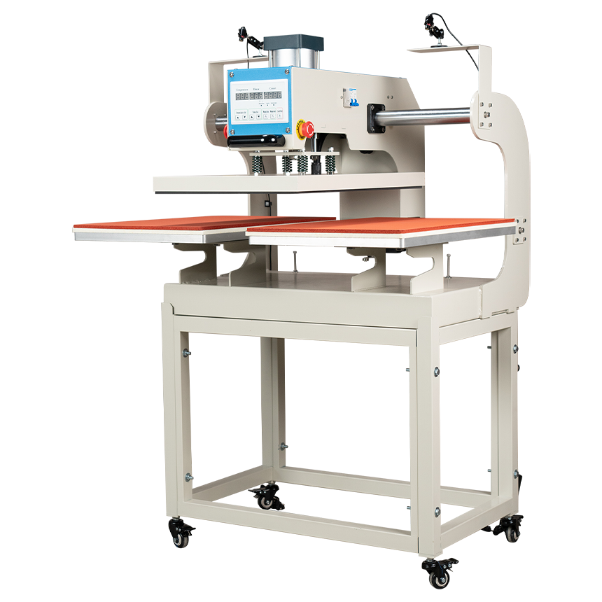 Audley Dual-Station Intelligent Pneumatic Heat Press (40×60 cm / 16"×24") – Auto-Lift, Precision Control, Industrial-Grade for DTF & Sublimation DTFONESTOP