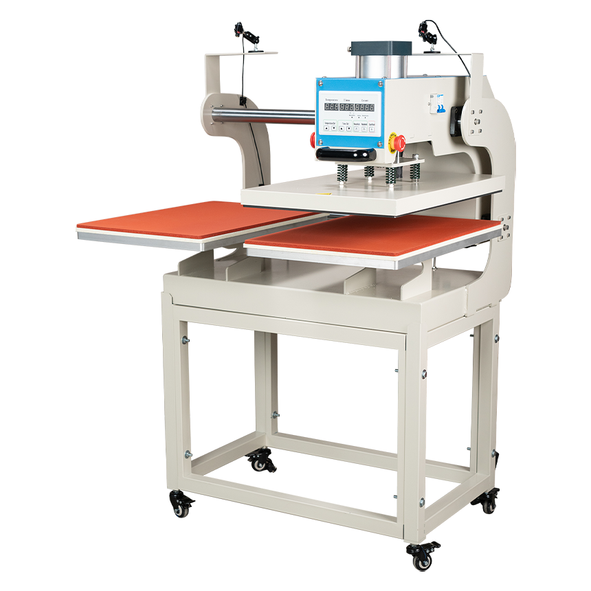 Audley Dual-Station Intelligent Pneumatic Heat Press (40×60 cm / 16"×24") – Auto-Lift, Precision Control, Industrial-Grade for DTF & Sublimation DTFONESTOP