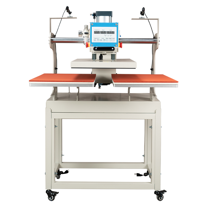 Audley Dual-Station Intelligent Pneumatic Heat Press (40×60 cm / 16"×24") – Auto-Lift, Precision Control, Industrial-Grade for DTF & Sublimation DTFONESTOP