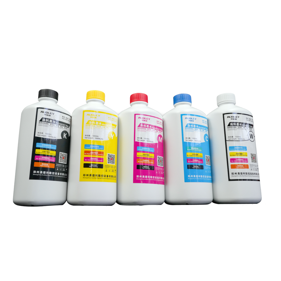 Audley 1000ml Premium Japan-Imported DTF Ink - High-Quality Pigment Ink, 50% Usage Efficiency, Vivid Colors, and Clog-Free Technology Audley