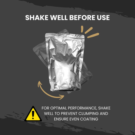 DTF Transfer Powder 1kg (2.2lbs) - Shake Before Use – 80-170μm for Direct to Film Printing | Strong Adhesion
