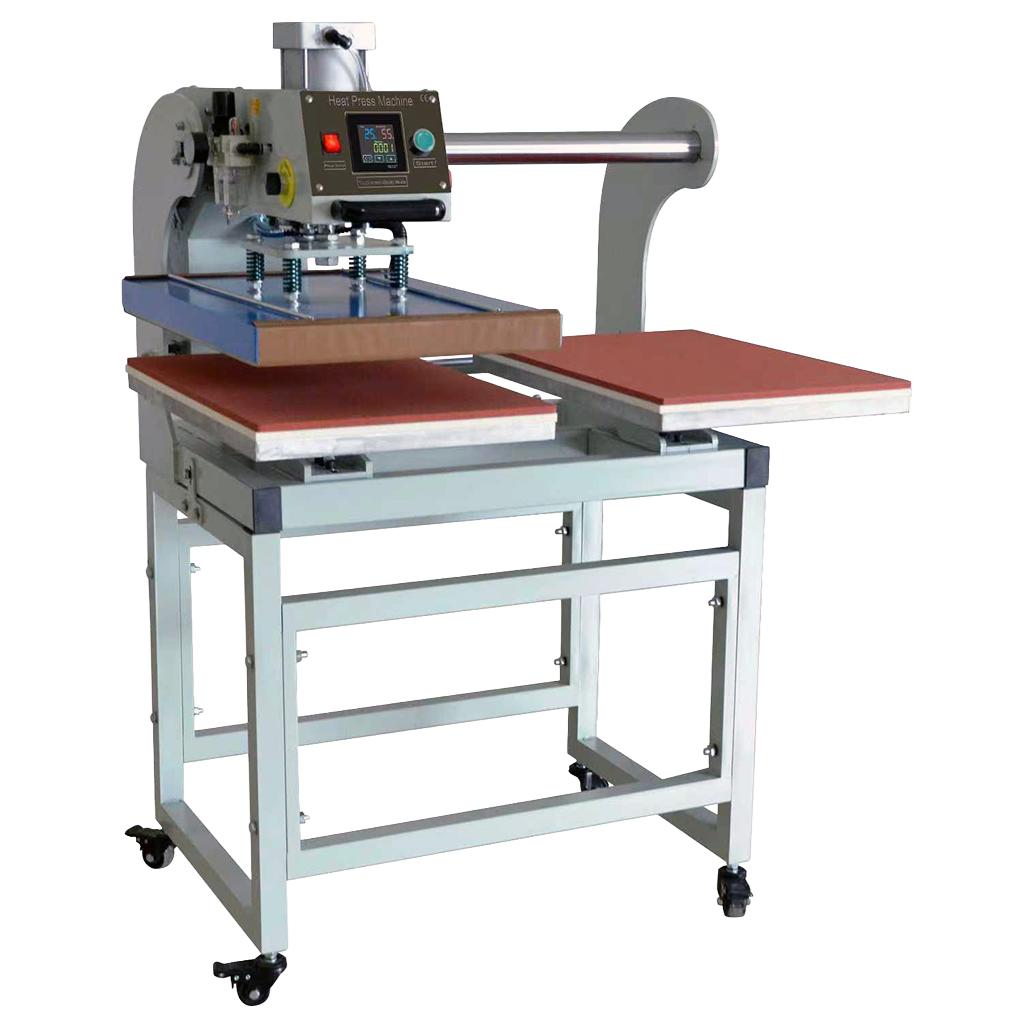 Audley Dual-Station Intelligent Pneumatic Heat Press (40×60 cm / 16"×24") – Auto-Lift, Precision Control, Industrial-Grade for DTF & Sublimation DTFONESTOP