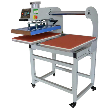 Audley Dual-Station Intelligent Pneumatic Heat Press (40×60 cm / 16"×24") – Auto-Lift, Precision Control, Industrial-Grade for DTF & Sublimation DTFONESTOP