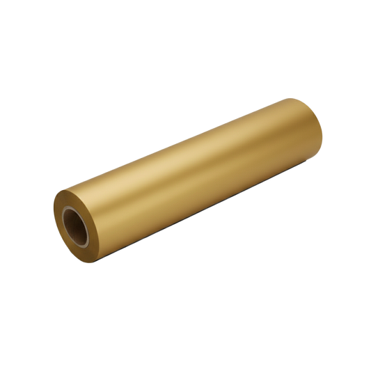 Gold TPU Transfer Film 24" × 164FT (60cm × 50m) – UV Printable Film for Fabric Transfers, Washable & Flexible DTFONESTOP