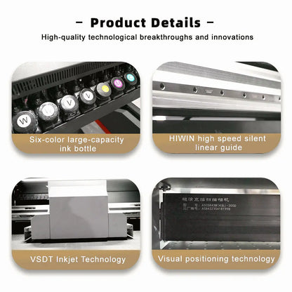 Audley 9060 Vision Positioning UV Printer – 3 Head Epson I3200-U1 - DTFONESTOP