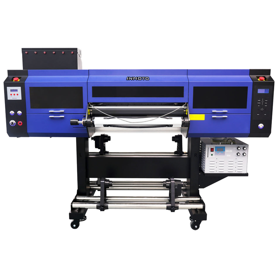 InMoto 8073-3 UV DTF Printer – 600mm Wide with 3 Epson (i3200-U1) Printheads for High-Precision UV Ink Printing - DTFONESTOP