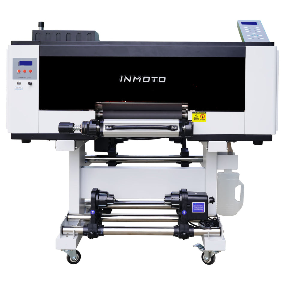 InMoto A3 UV DTF Printer – 300mm Wide with Triple Epson (XP600) Printheads for High-Precision UV Ink Printing - DTFONESTOP
