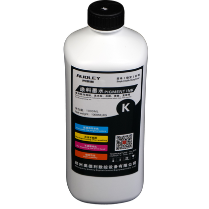 Audley 1000ml Premium Japan-Imported DTF Ink - High-Quality Pigment Ink, 50% Usage Efficiency, Vivid Colors, and Clog-Free Technology Audley