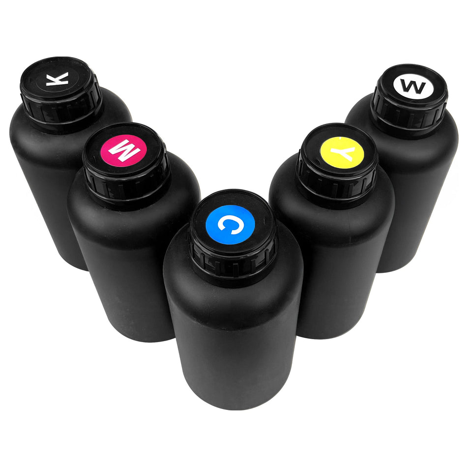 Audley 1L UV DTF Ink - Vibrant, Durable Prints with Clog-Free Technology and 50% Usage Efficiency DTFONESTOP