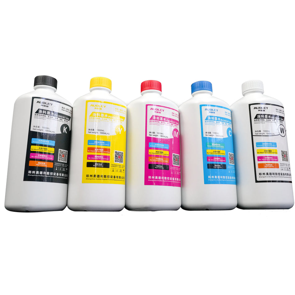 Audley 1000ml Premium Japan-Imported DTF Ink - High-Quality Pigment Ink, 50% Usage Efficiency, Vivid Colors, and Clog-Free Technology - DTFONESTOP