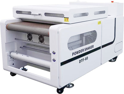 Audley 2 Printheads (S7070-3) 60cm Premium DTF Printer with Audley ADL07K12 Powder Shaker - DTFONESTOP
