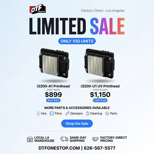 Epson I3200-U1 UV DTF Print Head [On Sale & Limit Amount] Call to Order - DTFONESTOP