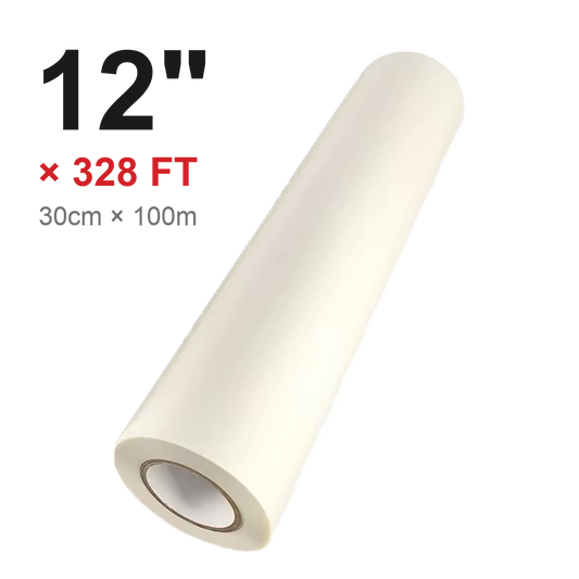 DTF Transfer Film 12in x 328ft (30cm x 100m) roll