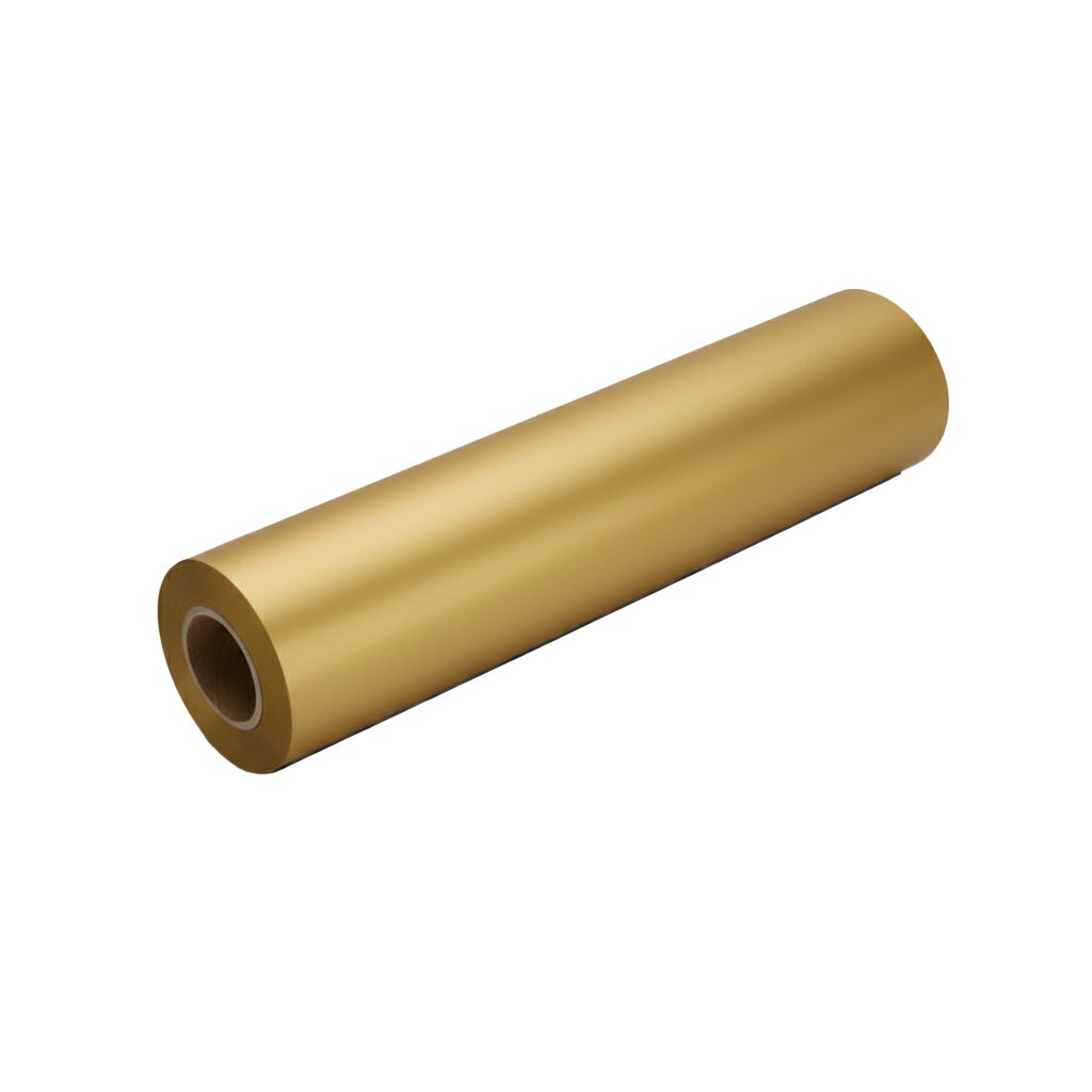 Gold TPU Transfer Film 24" × 164FT (60cm × 50m) – UV Printable Film for Fabric Transfers, Washable & Flexible DTFONESTOP